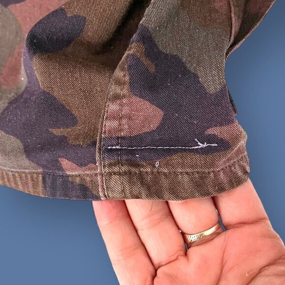 VINTAGE renewal woodland camouflage coat size M (long) - Picture 5 of 8